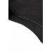 Black V Cut Buttoned Tank Top