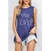 Be Kind Blue Tank Top