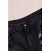 Black Clubhouse High Rise Distressed Denim Shorts
