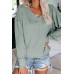 Green The Morning View Thermal Knit Top