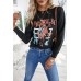 Wild West Cowboy Cropped Long Sleeve Top